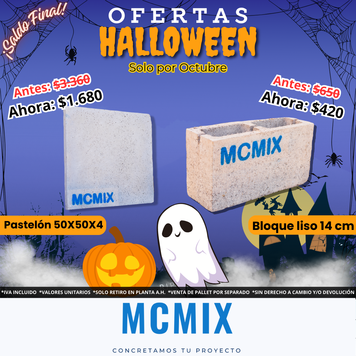 Oferta de Halloween